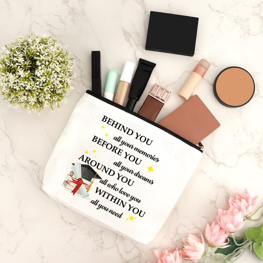 Graduation Gifts for Her Year 6 11 Leavers School Leavers Presents Leaving Primary School Inspirational Makeup Bag Gifts Ideas for Students Daughter Sister Friend Girlfriends Nurse Granddaughters image number 2