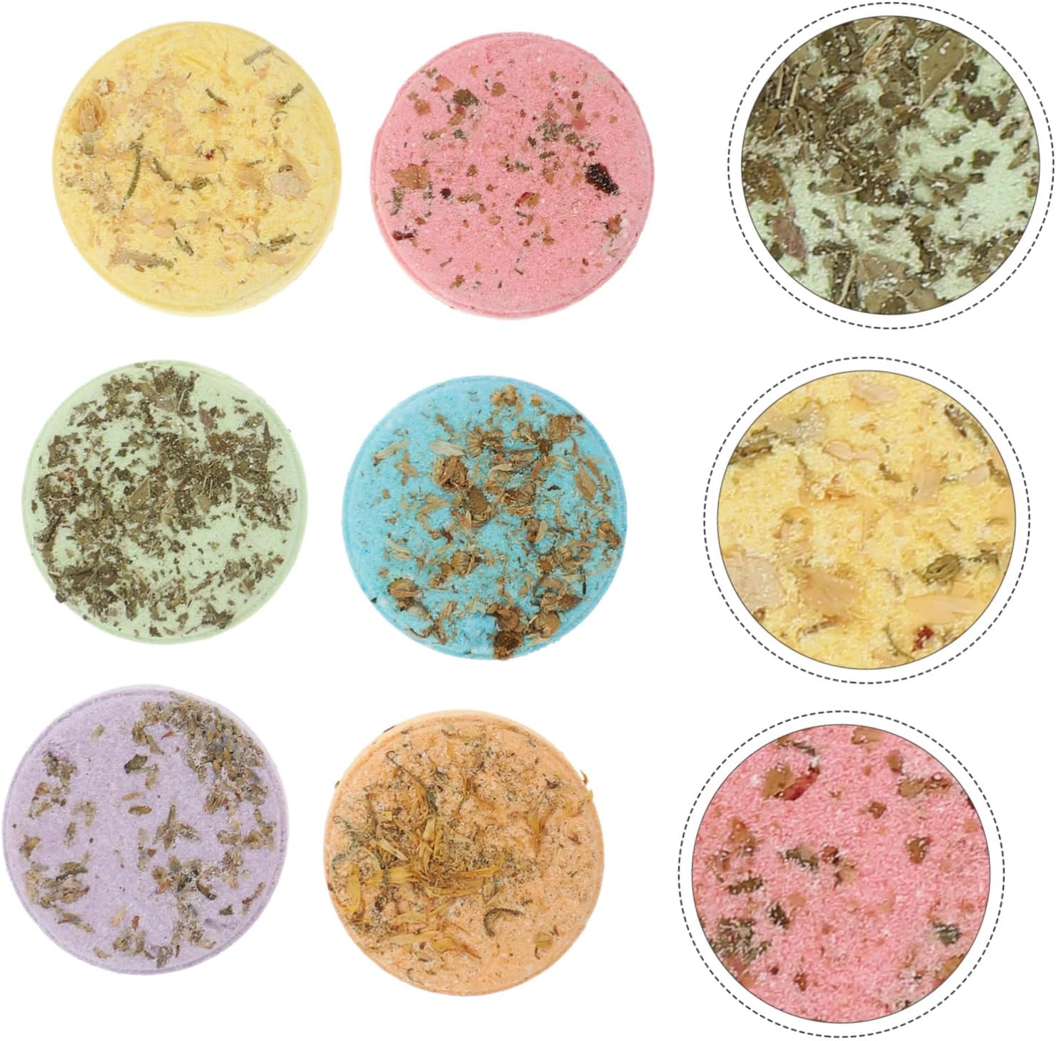 Gogogmee Essential Oil Sheets Aroma Tablets for Shower Bath Tablets Bathroom Accessories image number 4