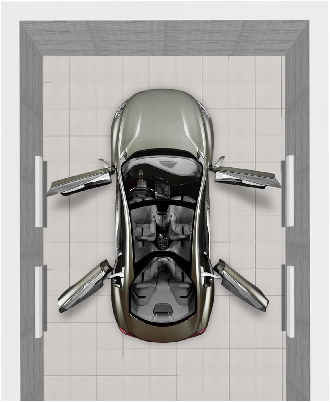 Garage Wall Protector, 2 Pack Car Door Bumper Guards Self Adhesive Foam Wall Padding Protection image number 3