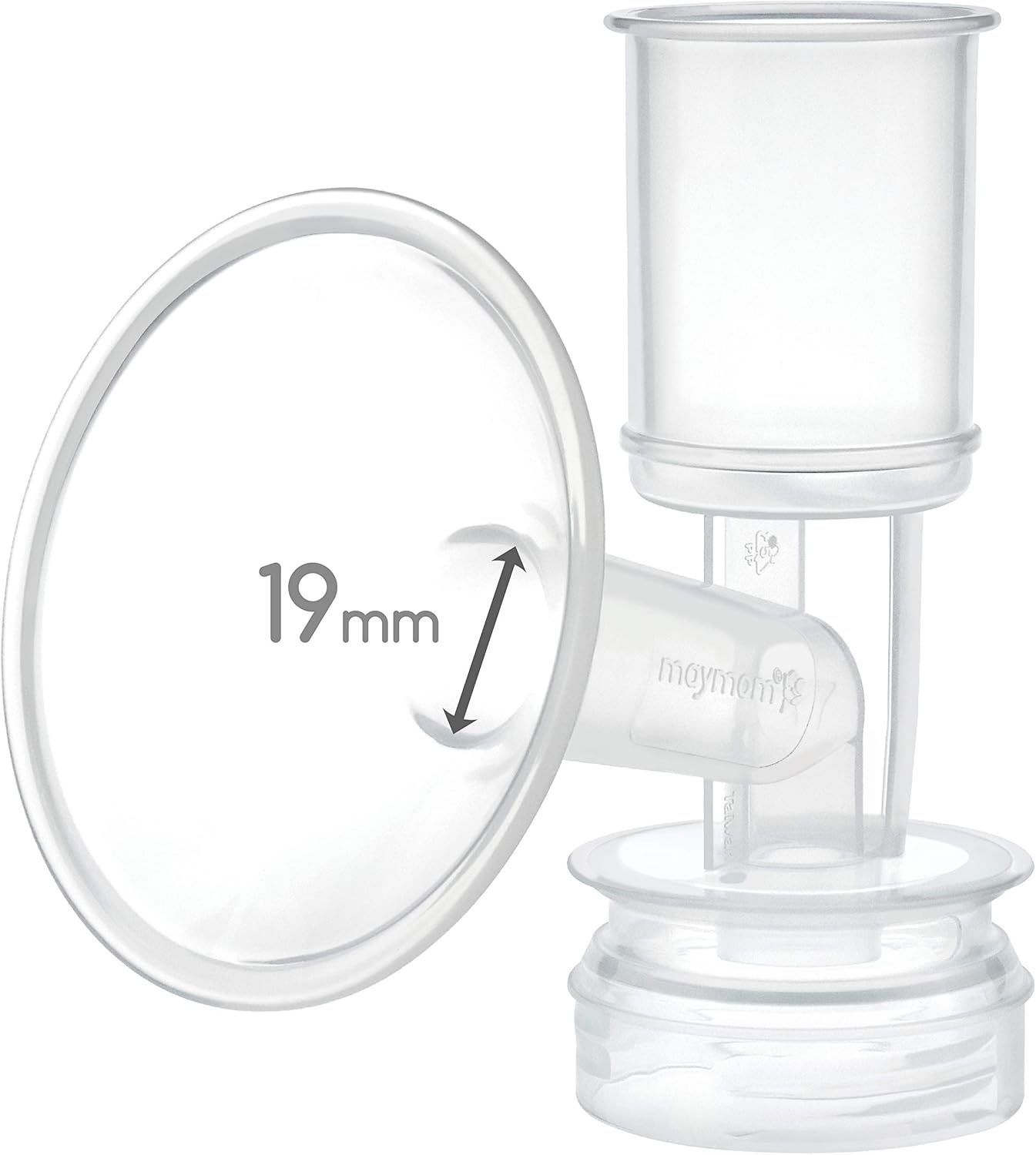 Maymom Breast Shield Flange for Ameda Breast Pumps (19 Mm, 1-Piece) image number 3