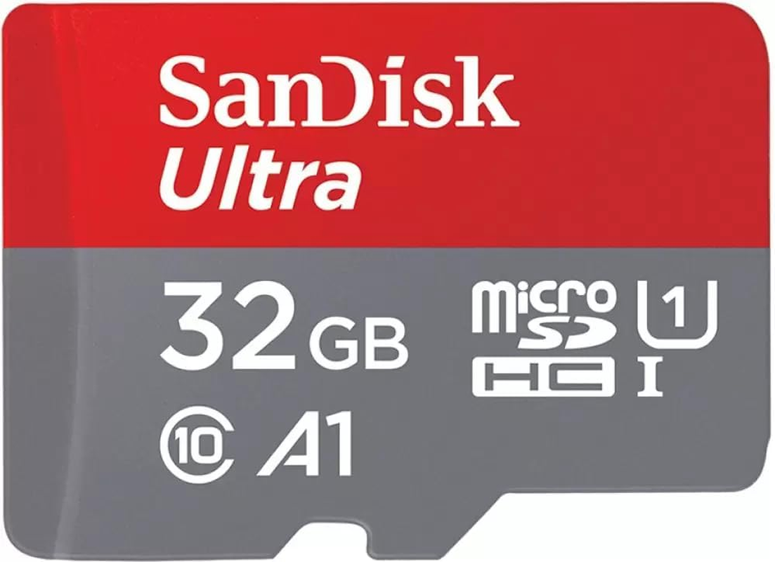 Sandisk 32GB Ultra Micro SD Card 98Mb/S Class A1 10 UHS-I Mobile Memory Card SDSQUAR-032G
