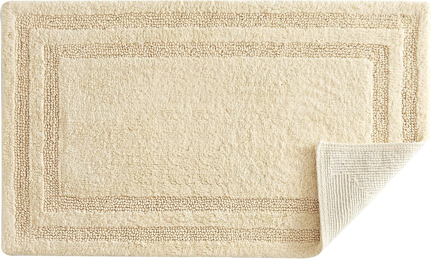 Tommy Bahama - Bathroom Rugs, Cotton Bath Mat, Highly Absorbent Bathroom Decor (Isla Yellow, 2 Piece) image number 2