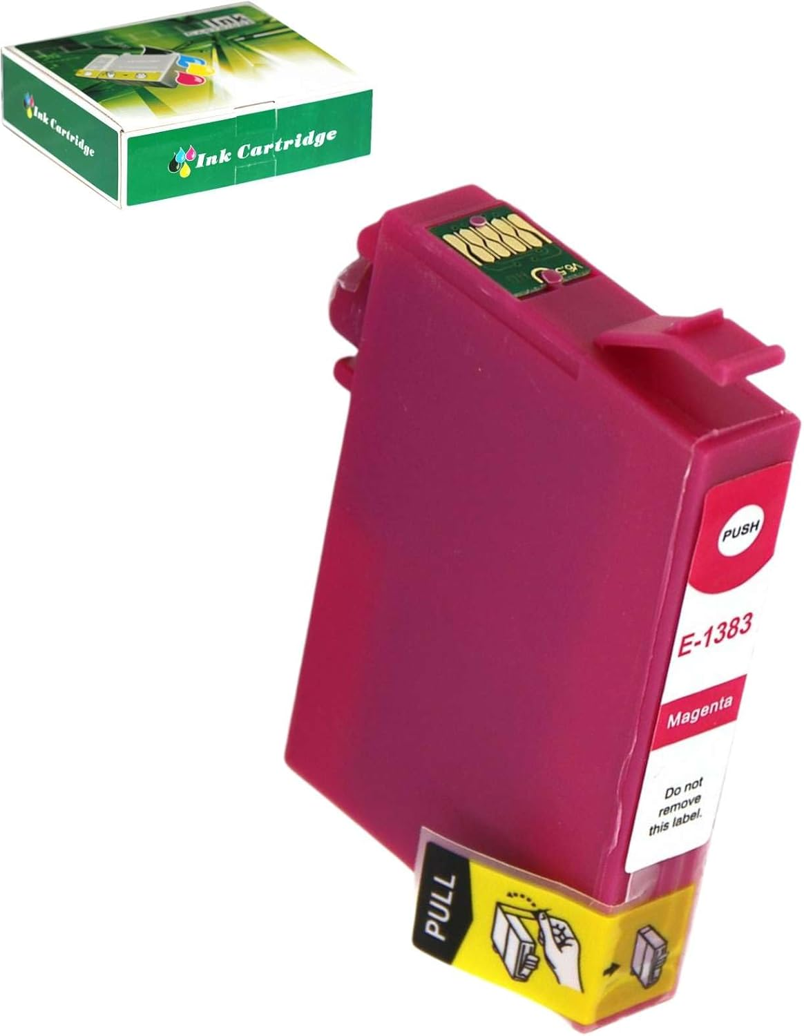 TAAUS Compatible 138 T1383 Magenta Ink Cartridges 2 Pack for Epson NX230 NX420 NX430 NX635 Workforce 320 325 435 525 545 60 625 630 633 645 7010 7510 7520 840 845 WF3520 WF3530 WF3540 Printers image number 2