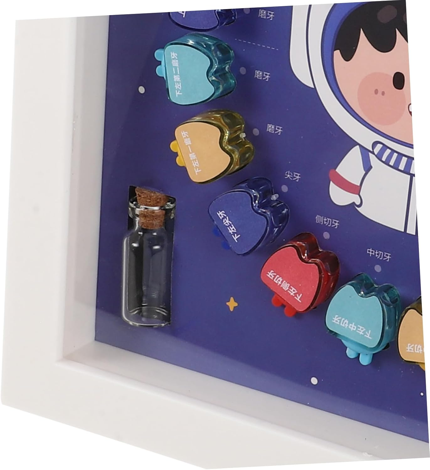 SHOWERORO First Tooth Box Sturdy Tooth Saver Case for Boys and Girls Keepsake Decorative image number 4