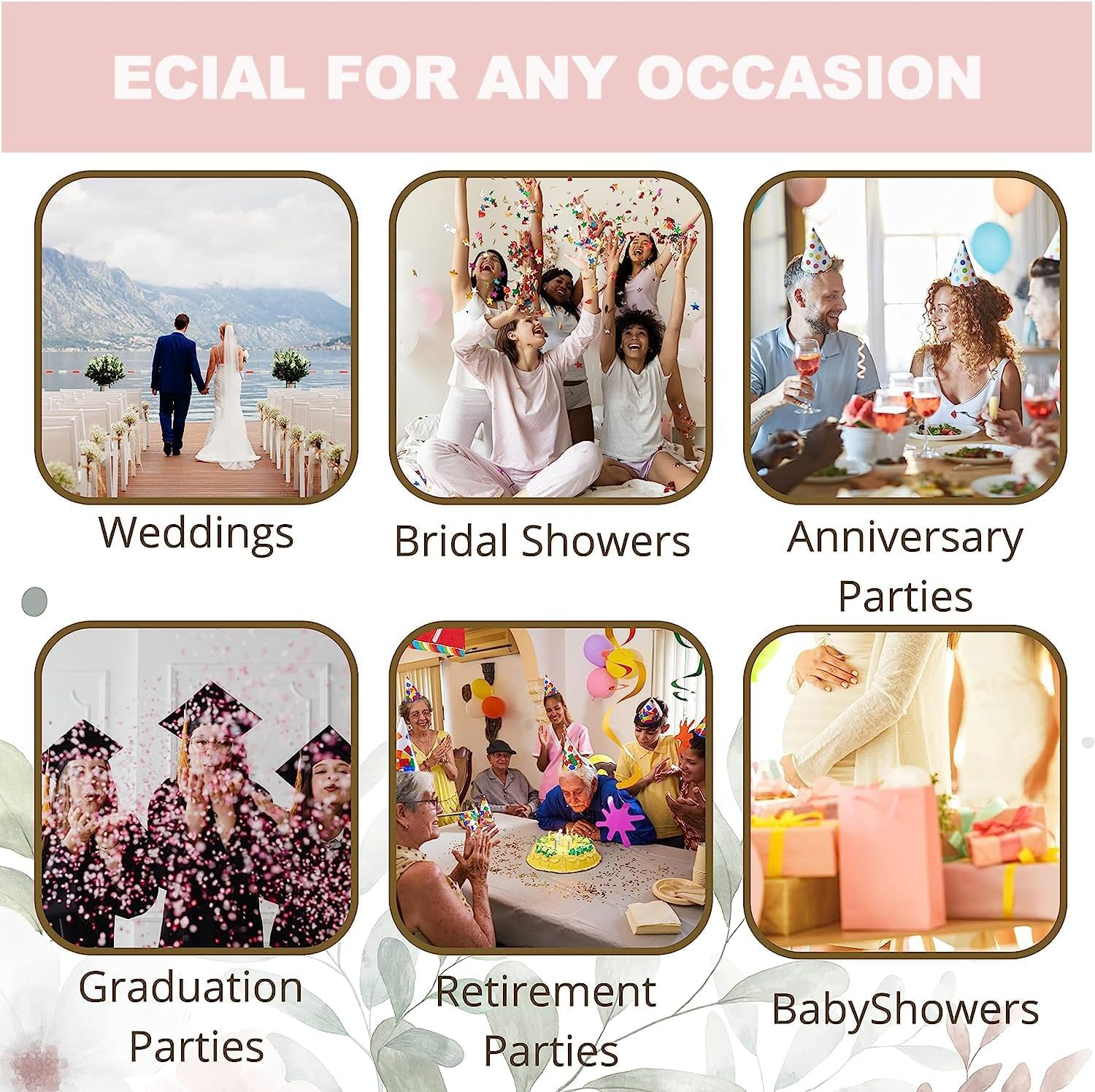 3Pcs Wedding Guest Book Set, White Wedding Memory Book Wedding Registry Guestbook, with Pen and Hard Cover Cherished Modern Script Wedding Book Blank Pages for for Wedding Baby Shower Birthday image number 3