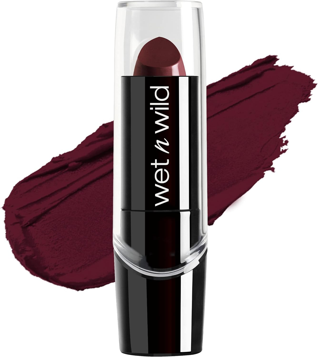 WET N WILD Silk Finish Lipstick - Black Orchid