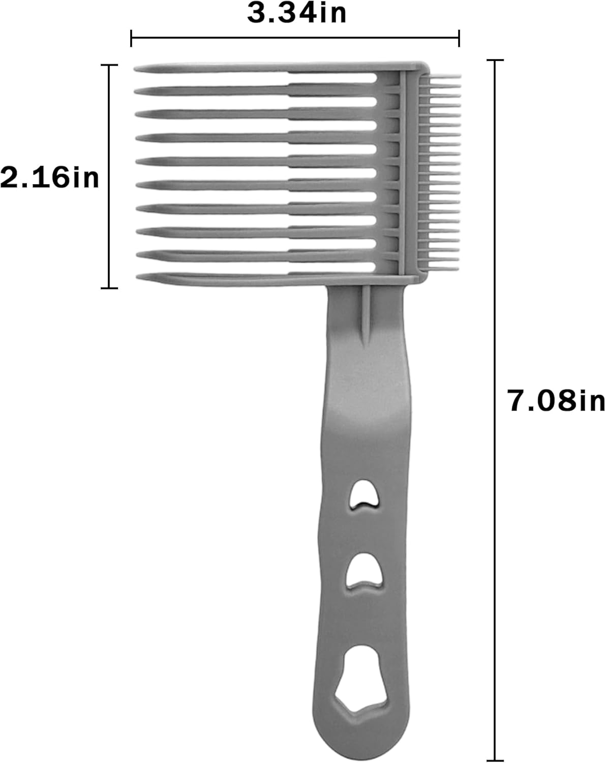 Blend Friend Fade Comb,Professional Barber Comb for Men Haircut Hair Fade Tool for Home,Salon or Professional Use (One Size, Pound, 1) image number 2