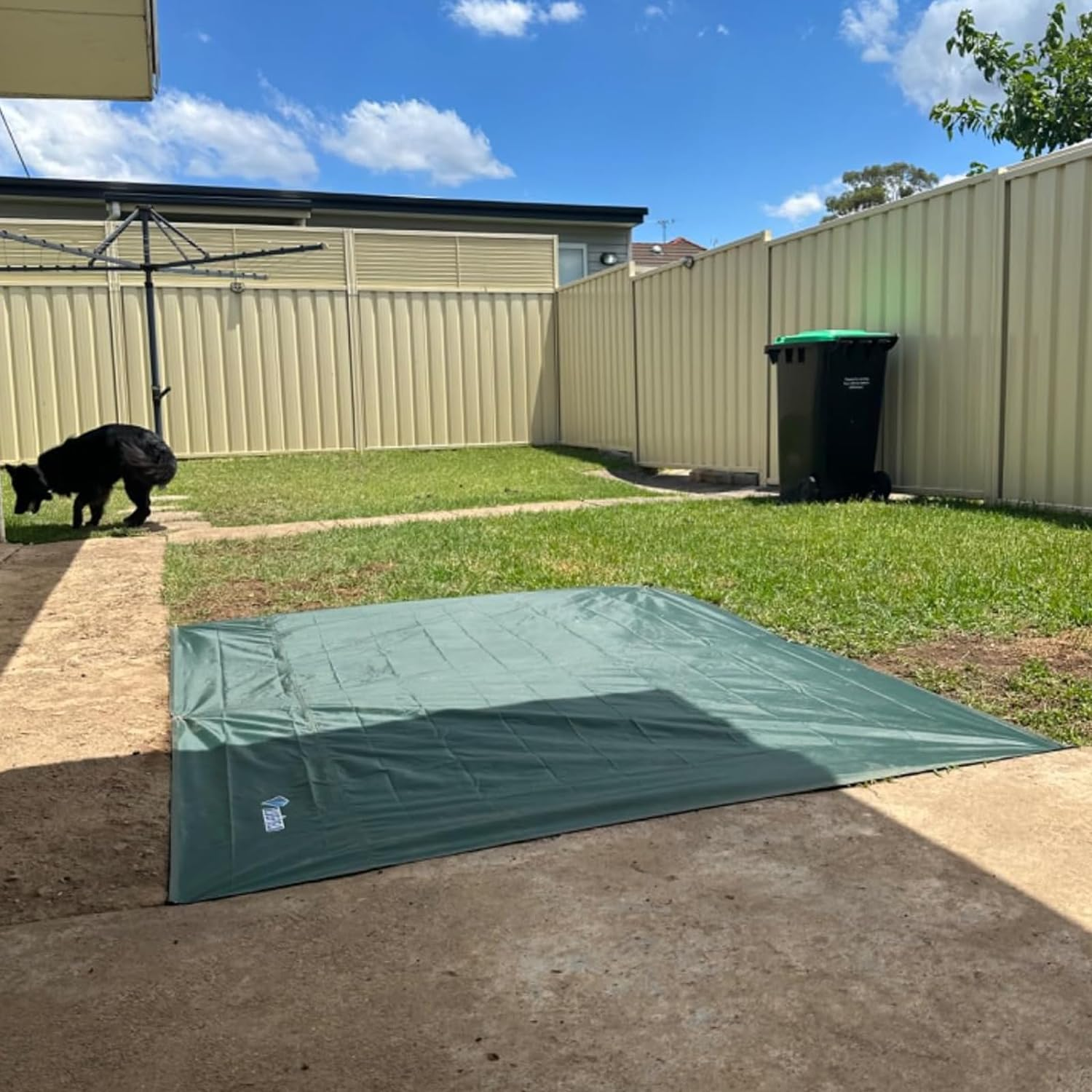 TRIWONDER Multifunction Waterproof Hammock Rain Fly Tent Tarp Footprint Camping Shelter Sunshade Beach Picnic Mat for Camping Hiking image number 4