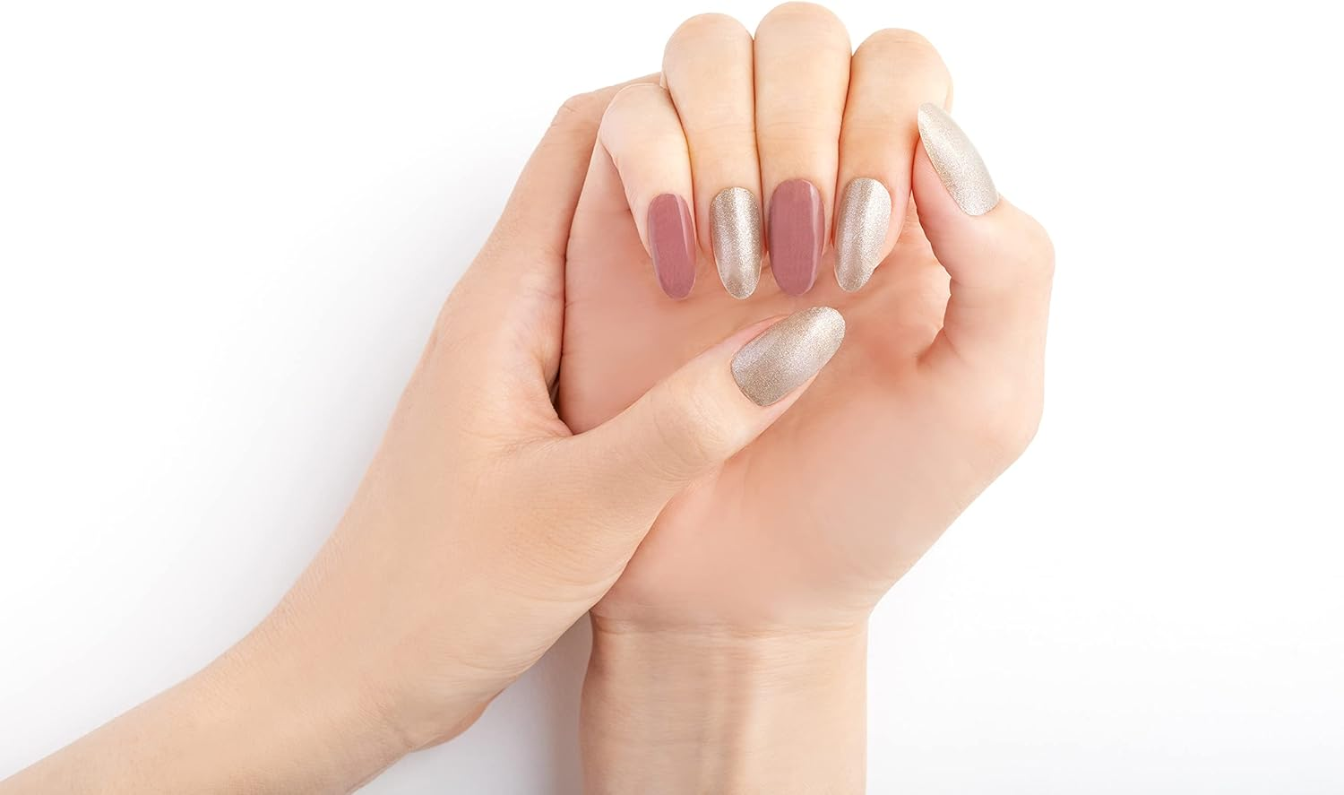 BEAUTYAVENUE Real Gel Nail Sticker (Rose Mist) image number 2