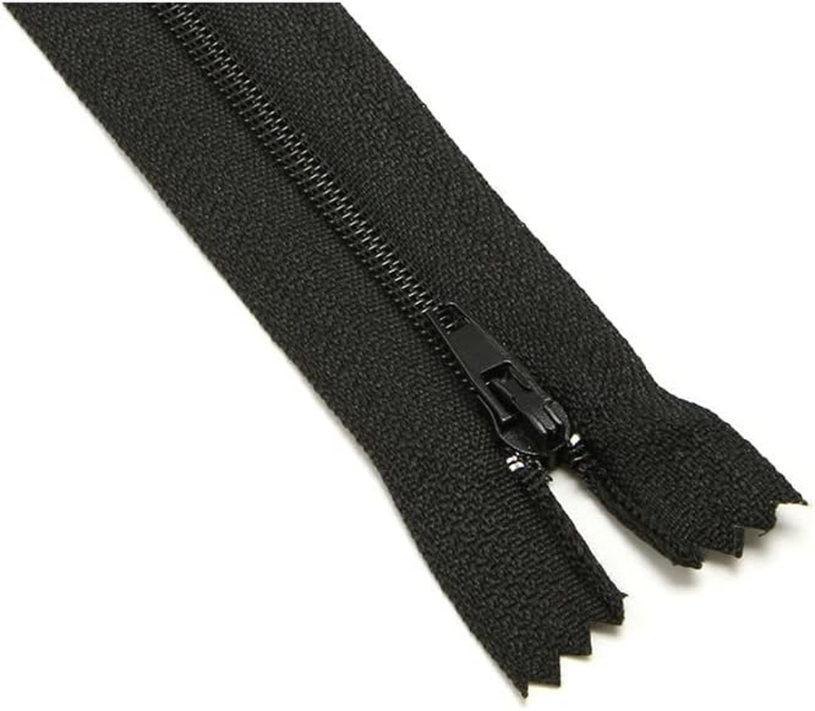 20PCS 8Inch Closed End Nylon Coil Zippers Resin Zipper Sewing Zippers Tailor Sewer DIY Craft Sewing 20CM