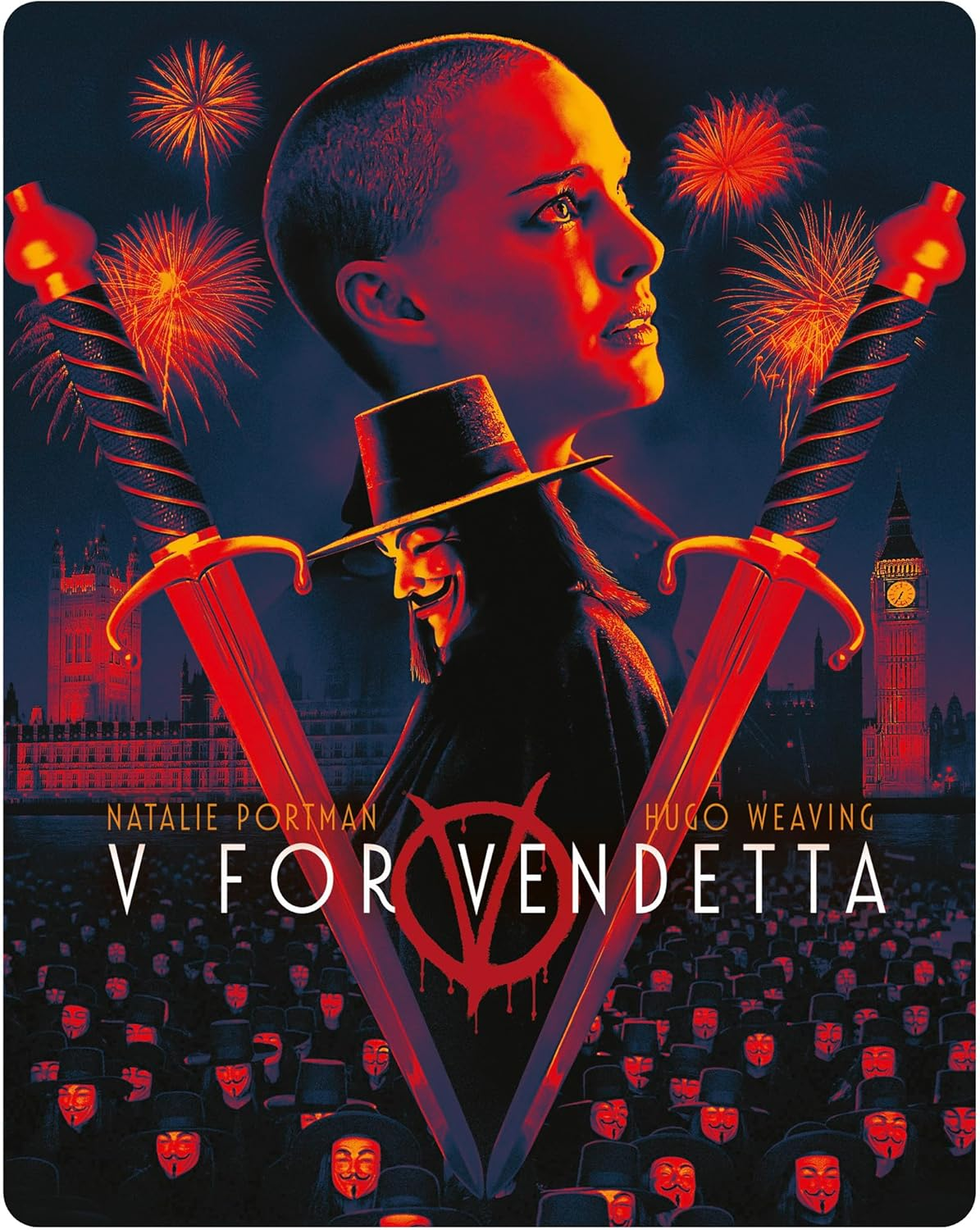 V for Vendetta Steelbook [4K Ultra HD] [2005]