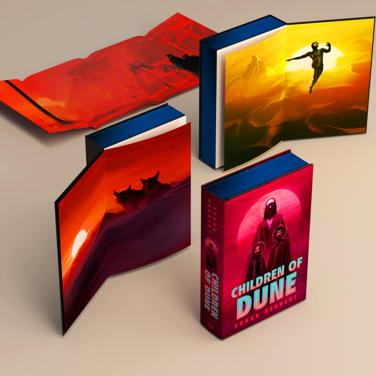 Frank Herbert'S Dune Saga 3-Book Deluxe Hardcover Boxed Set: Dune, Dune Messiah, and Children of Dune image number 2