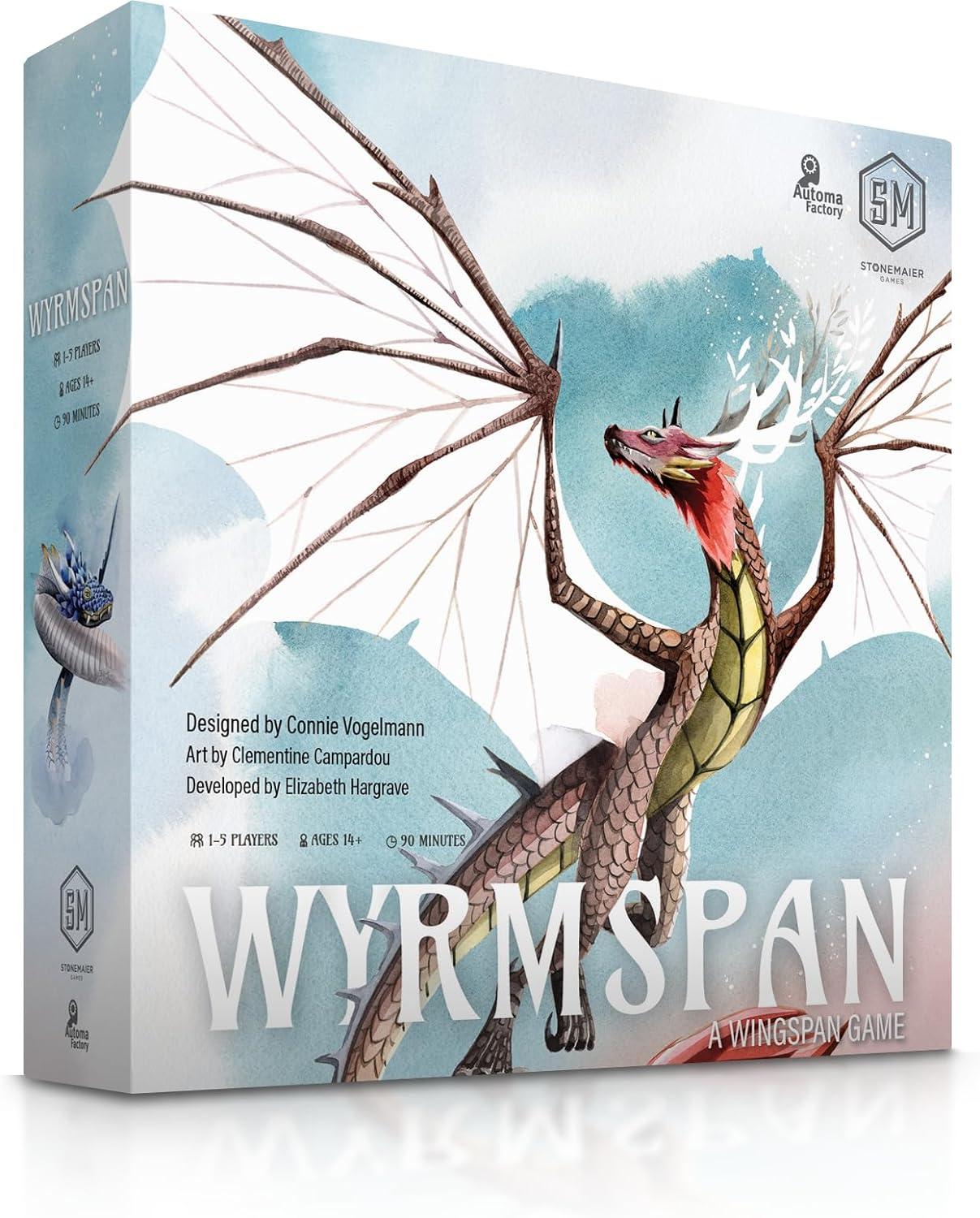 Stonemaier Games Wyrmspan a Wingspan Game image number 3