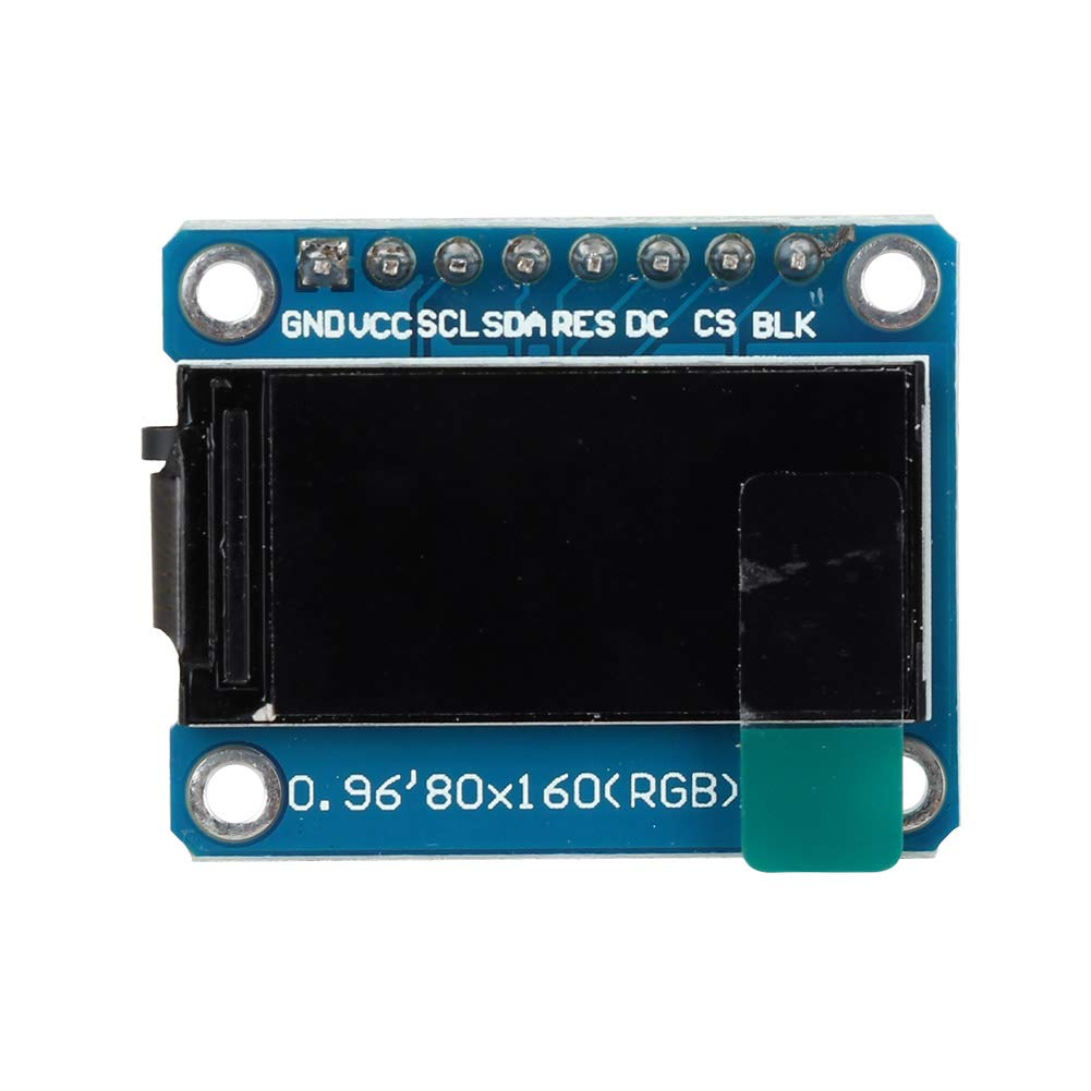 Alvinlite 0.96 Inches Color LCD Display Module, 80X160 RGB Controller SPI Display Module, 3.3V ST7735 Full Color LCD Board for Arduino image number 3