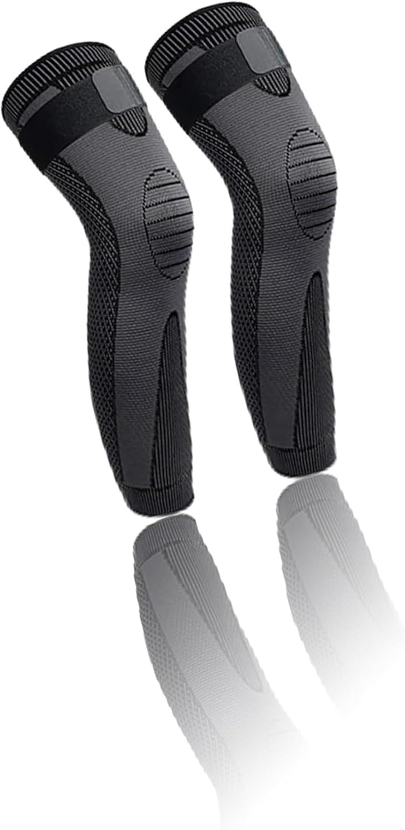 Generic Compression Leg Sleeves - Boost Performance, Reduce Swelling, Support for Sports, Arthritis & Varicose Veins - Unisex-Adults, X-Large, Solid, Sporty image number 3