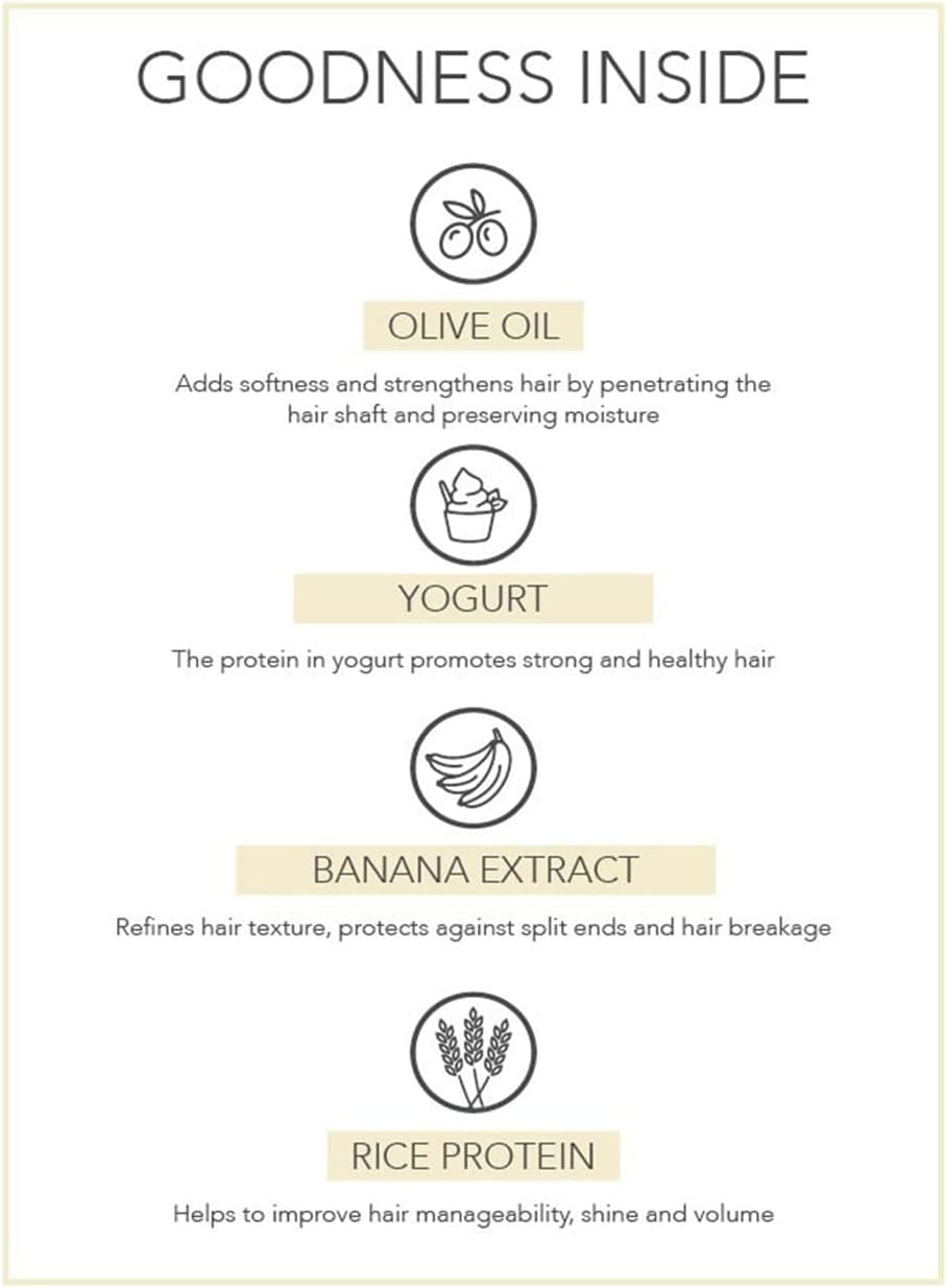 Fabessentials Banana Rice Water Yogurt Hair Mask | Promotes Hair Growth | Prevents Breakage | Paraben Free | 200Gm image number 1