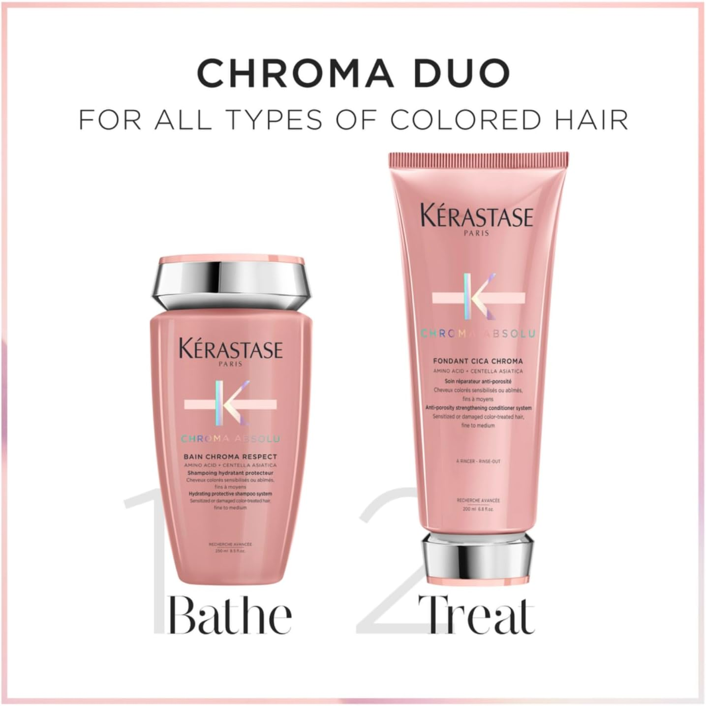 Kerastase Chroma Absolu Shampoo and Conditioner Set image number 5