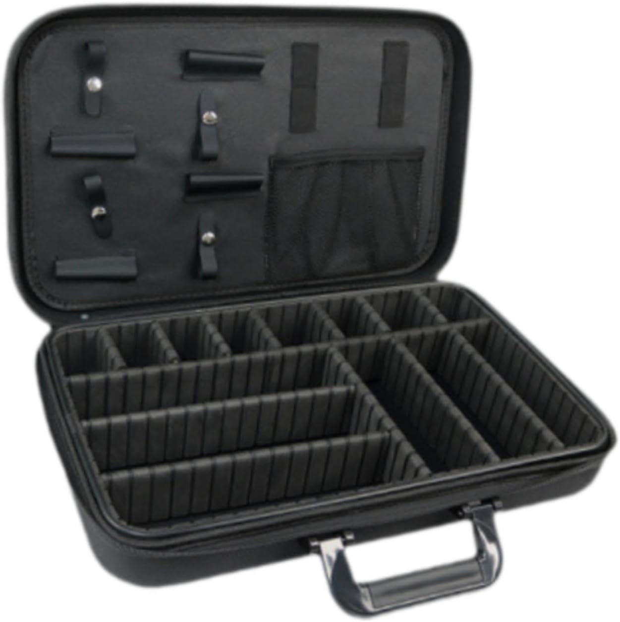 Eigell Hairdresser Bag Hairstylist Traveling Bag Hair Case Organizer Barber Tools Storage Bag Large Capacity Barber Case image number 5