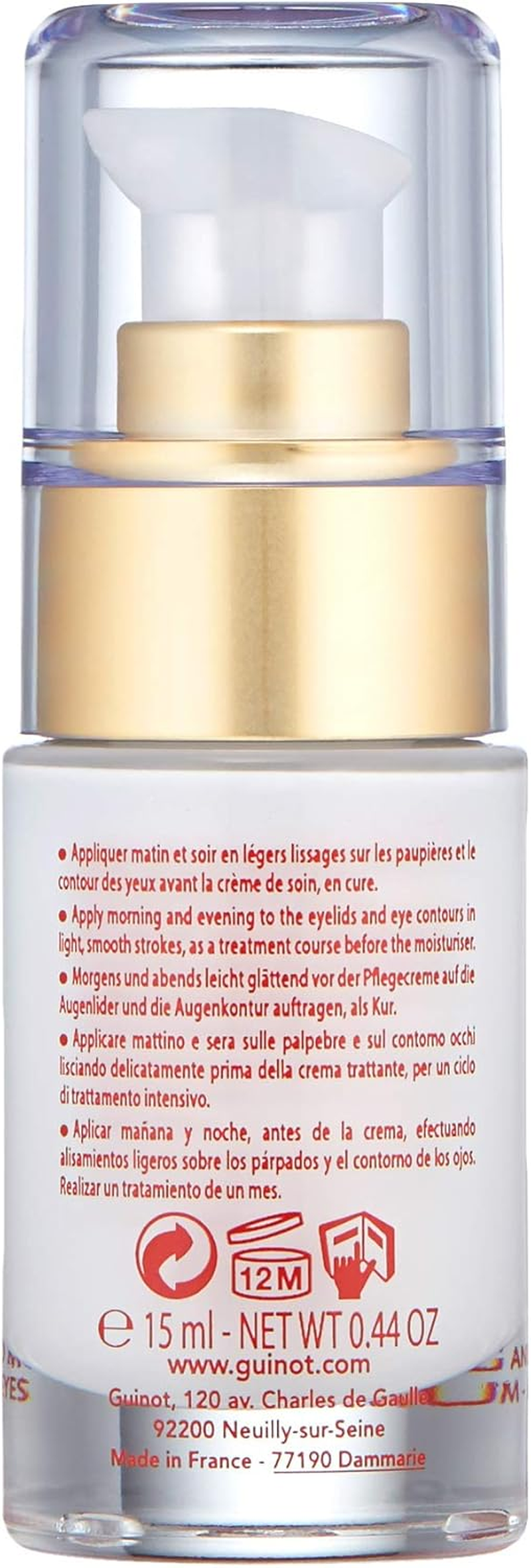 Guinot Hydrazone Eye Contour Serum Cream 15Ml/0.5Oz image number 3