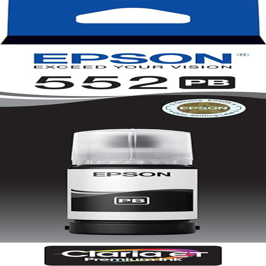 Epson T552 - Ecotank - Magenta Ink Bottle for Ecotank ET-8500 and ET-8550, Single Pack, C13T06W392