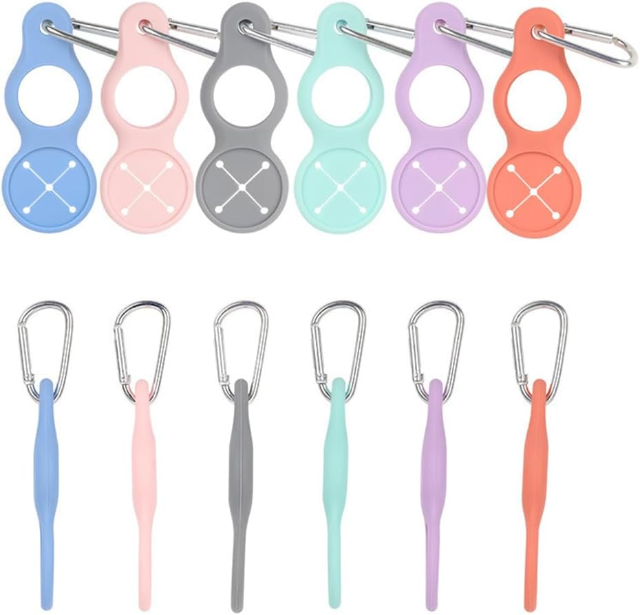 Outdoor Water Bottle Clip, Sports Water Bottle Clip, Backpack Water Bottle Clip, Bottle Clip Strap, Pack of 6 image number 4