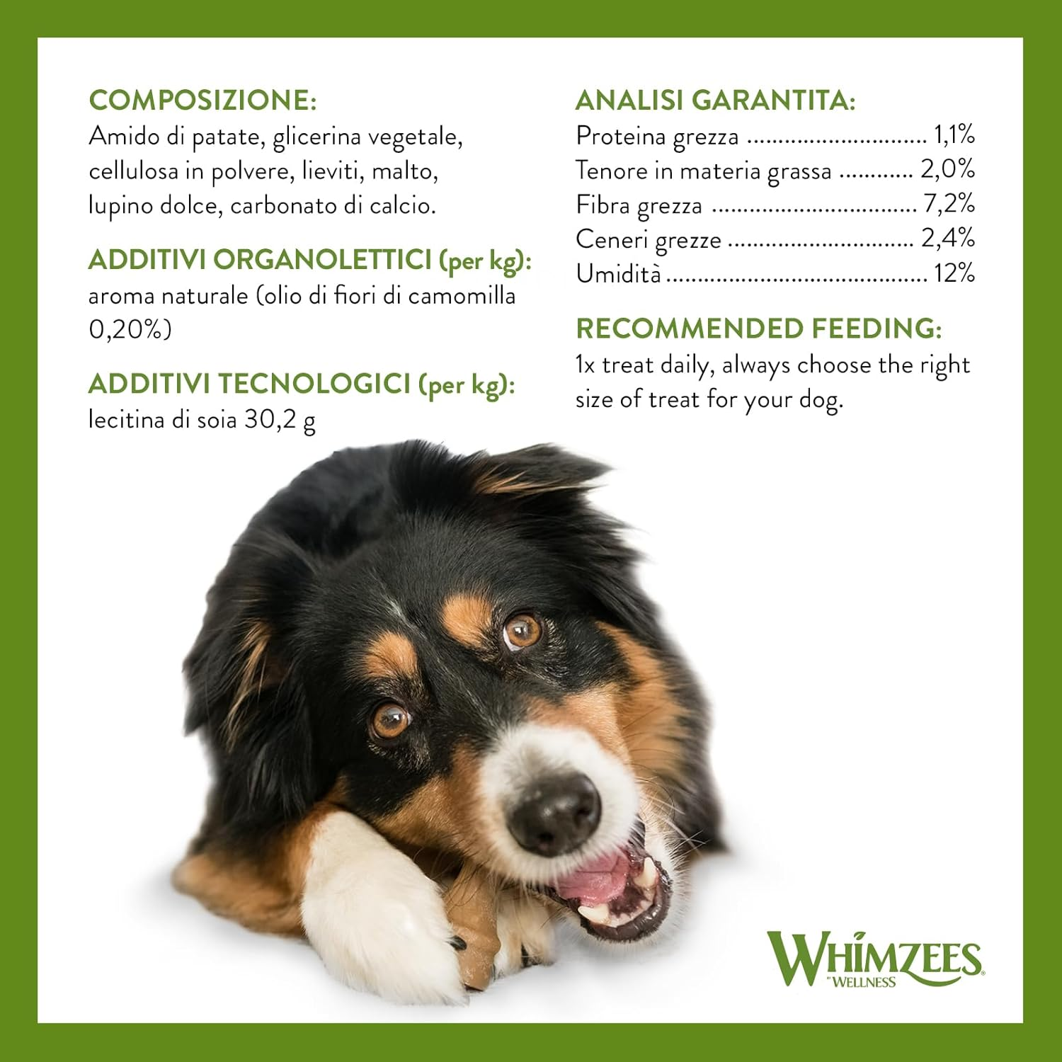 WHIMZEES Antler Dental Dog Treats, Value Bag, Medium (12-18 Kg Dogs), Natural Daily Dental Chews (Pack of 12)