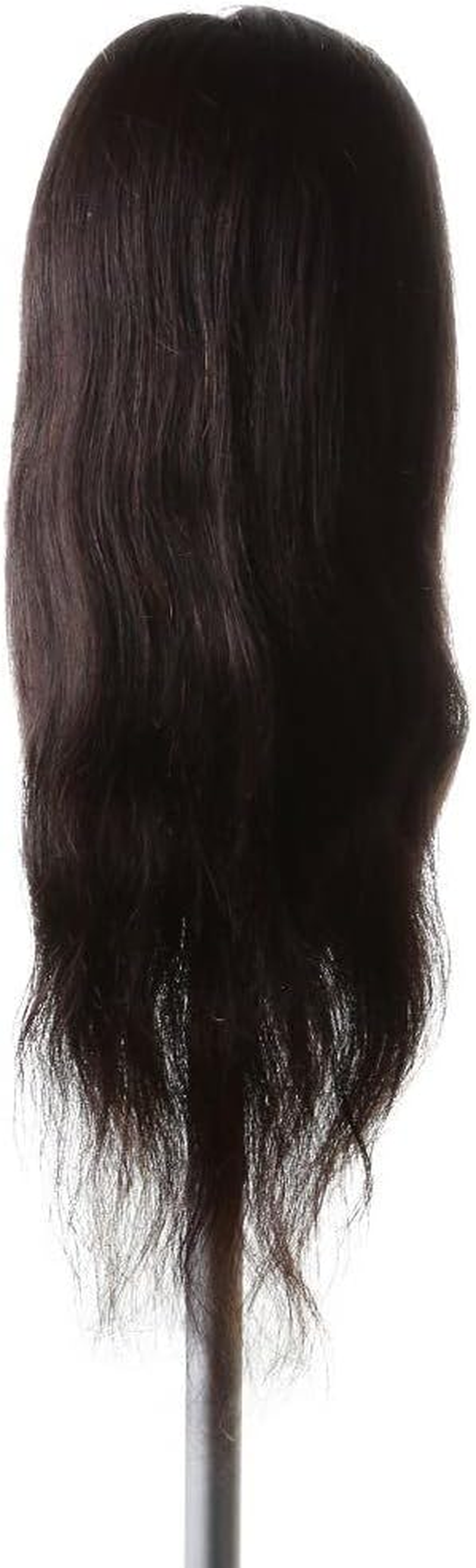JANICE 100% Virgin Indian Remy Human Hair Hairdressing Mannequin Head TAFE B1 24&rdquo;/60Cm image number 1