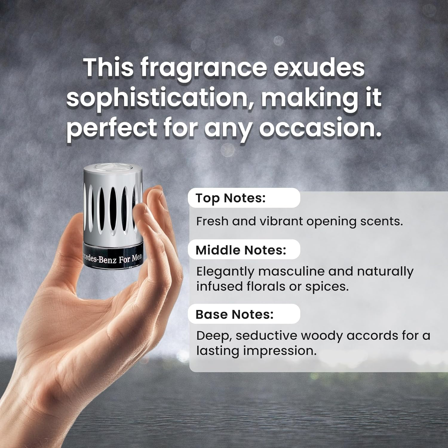 Mercedes-Benz Eau De Toilette Spray for Men 20 Ml image number 4