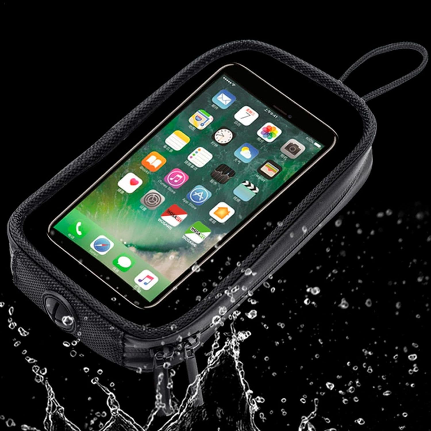 Universal Motorcycle Fuel Tank Bag-Magnetic Fuel Tank Transparent Bag, Cell Phone Seat Bags | Oil Bag, Cell Phone Holder Pouch image number 4