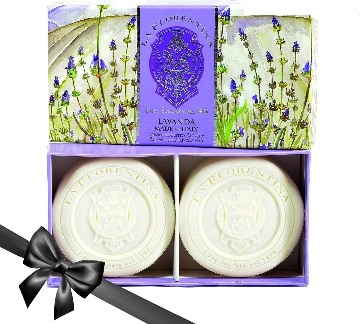 La Florentina round Soap 2X115G Mixed - Pay for 5Pcs Get 6Pcs image number 2