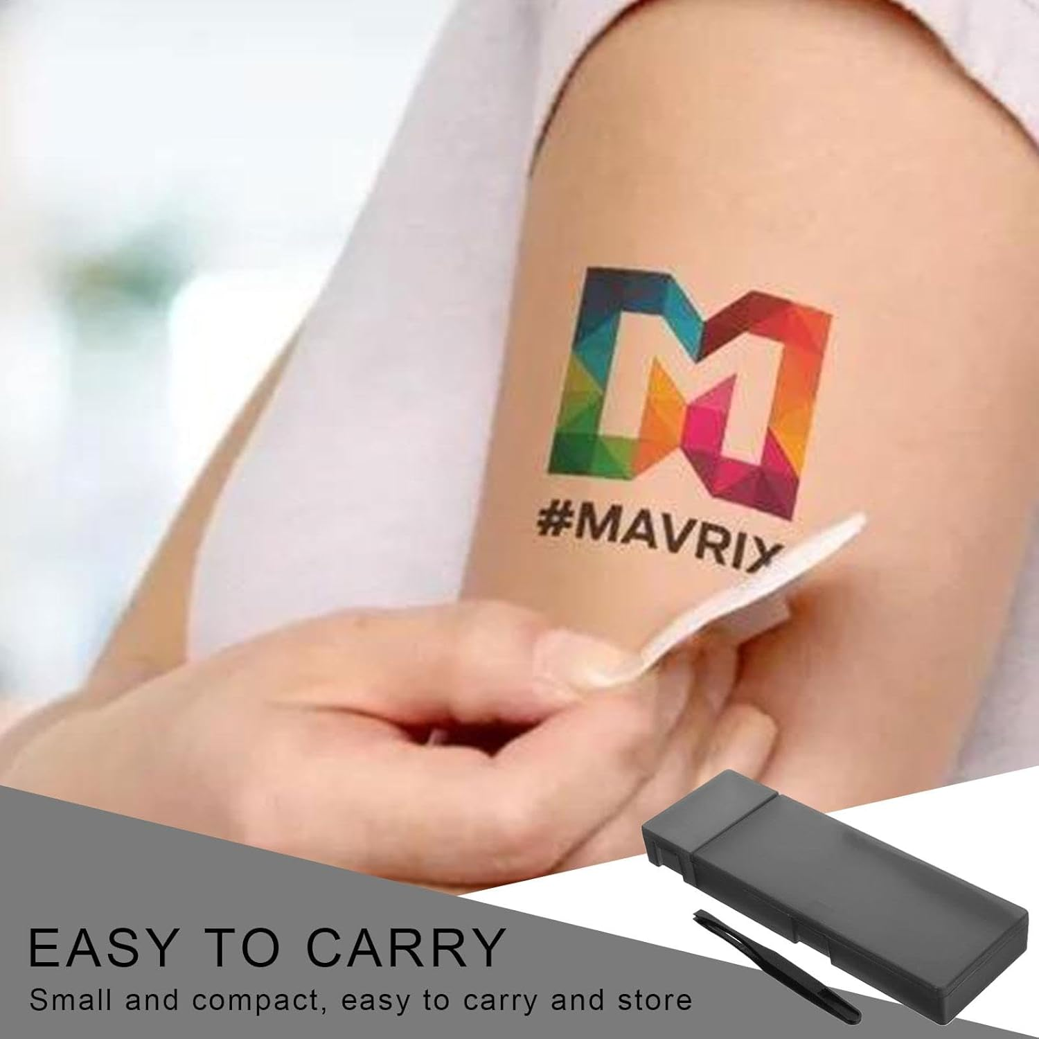 Water Decals Sticker Operated Box - Portable Operated Box Sticker Water Decals Moisturizing Box,Wet Palette Painting Tool with Sponge Tweezers for Model & Painting image number 5