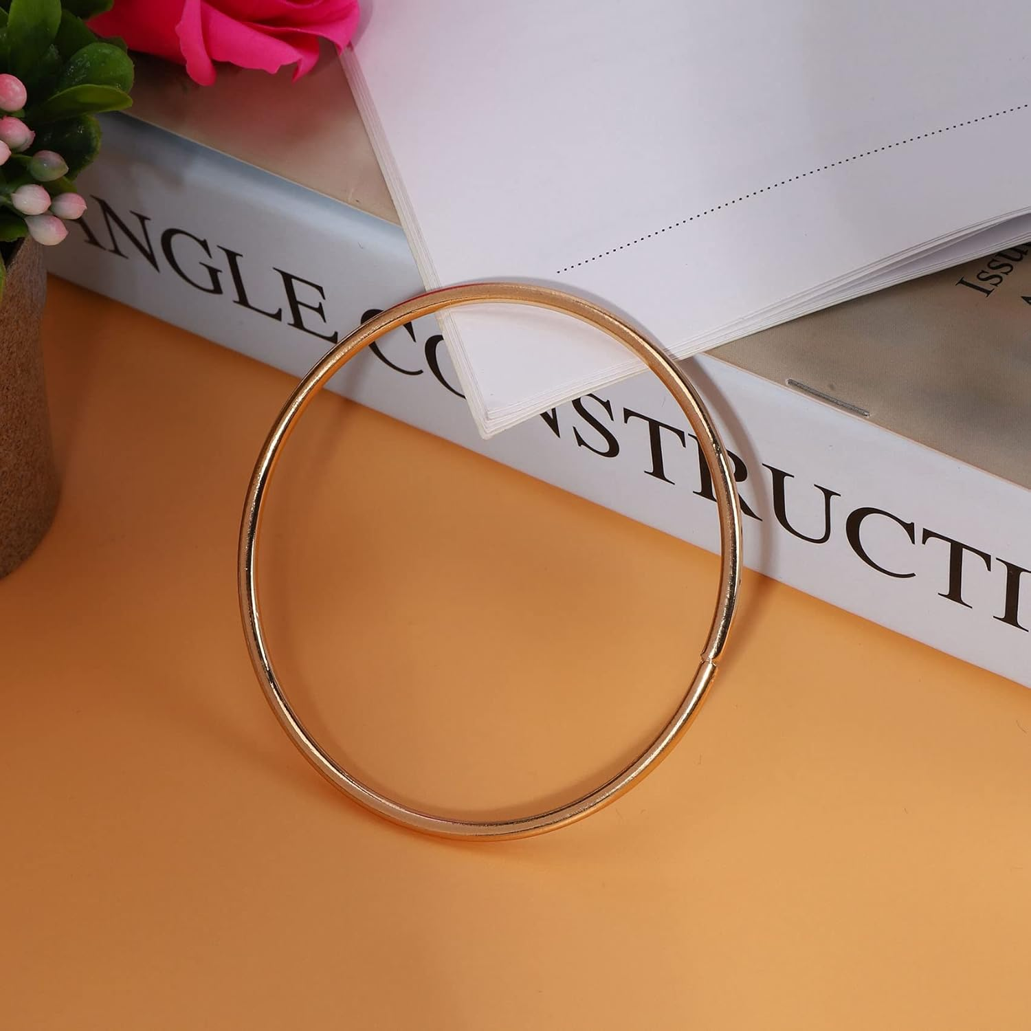 Spacesea 10-Pack 3-Inch Metal Dream Catcher Rings Hoops Craft Supplies for DIY Macrame, Dreamcatchers image number 1