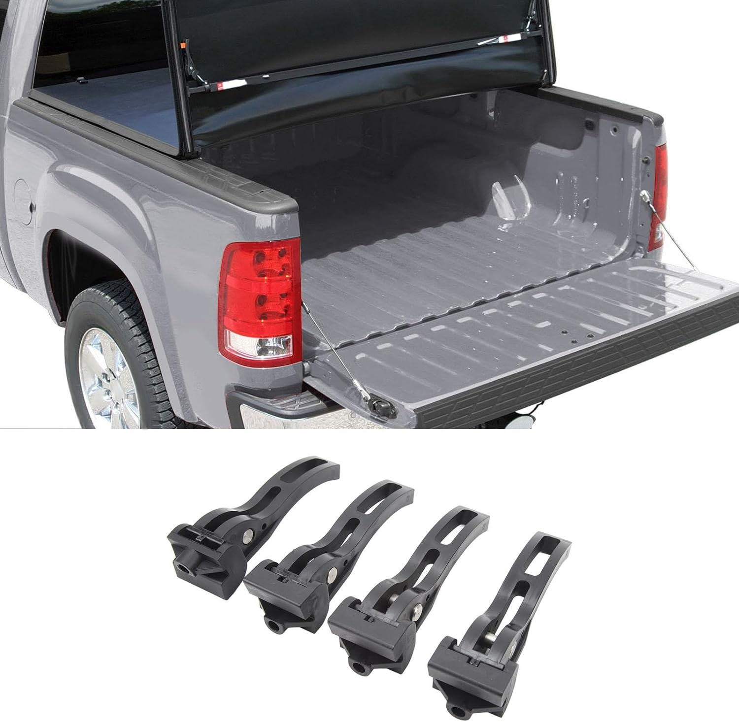 4Pcs Trifold Tonneau Cover Replacement Clamp for - Easy Install, Fit & Reliable image number 3