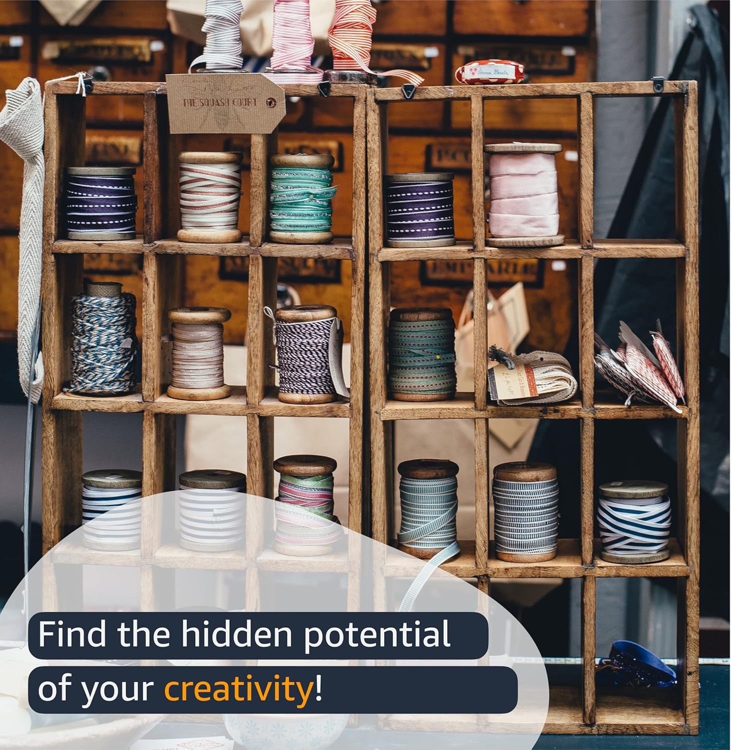 Morex Ribbon 1252.40/50-620 Burlap 1.5" X 50 YD Jute Wired Ribbon, Orange, Arts & Crafts Burlap Roll for Wedding Decor and Easter Decorations, Rustic Christmas Decorations Indoor Home Decor image number 6