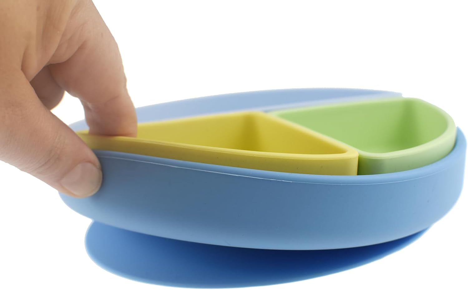 Koala Dream Parting Plates 4-Piece Silicone Set | Bpa-Free, Toddler Feeding, Non-Slip, Dishwasher Safe image number 3