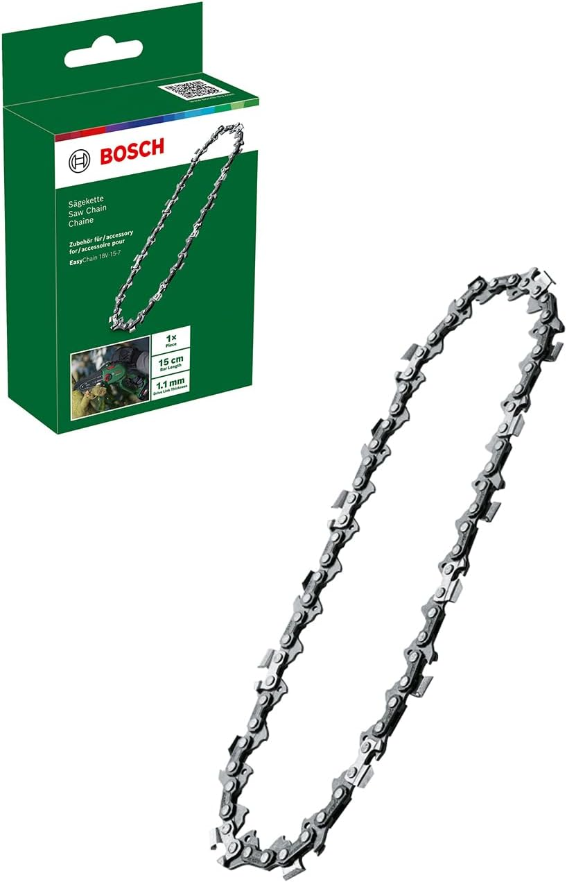 Bosch Replacement Chain for Bosch Easychain 18V-15-7 Compact Chainsaw Pruning Saw (2024 New) image number 1