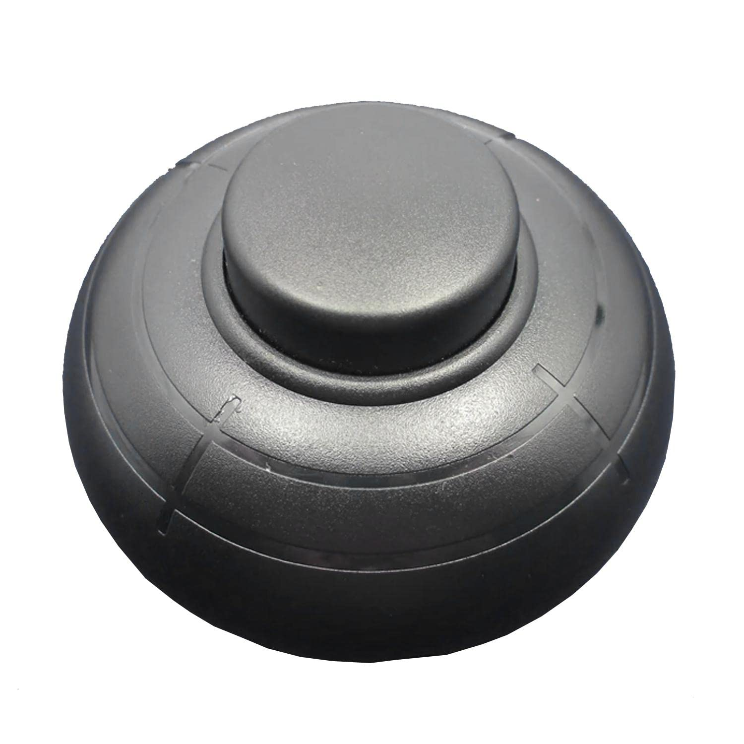 Foot Switch round Foot Switch 230 V 2 a Pressure Switch Cord Switch 2-3 Wire Intermediate Switch Cord Switch for Floor Lamp Black image number 4