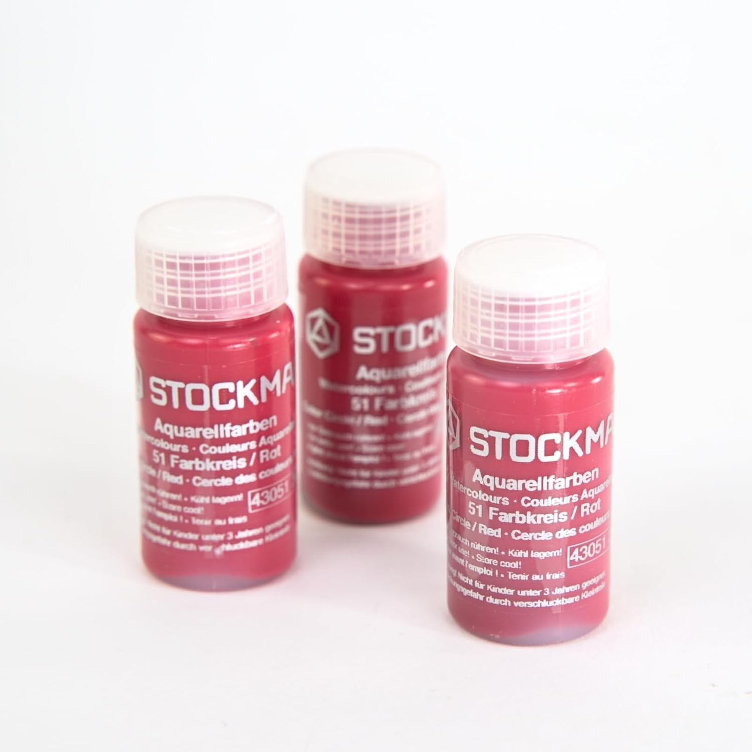 Stockmar Circle Watercolor Paint, Red, 20 Ml image number 2