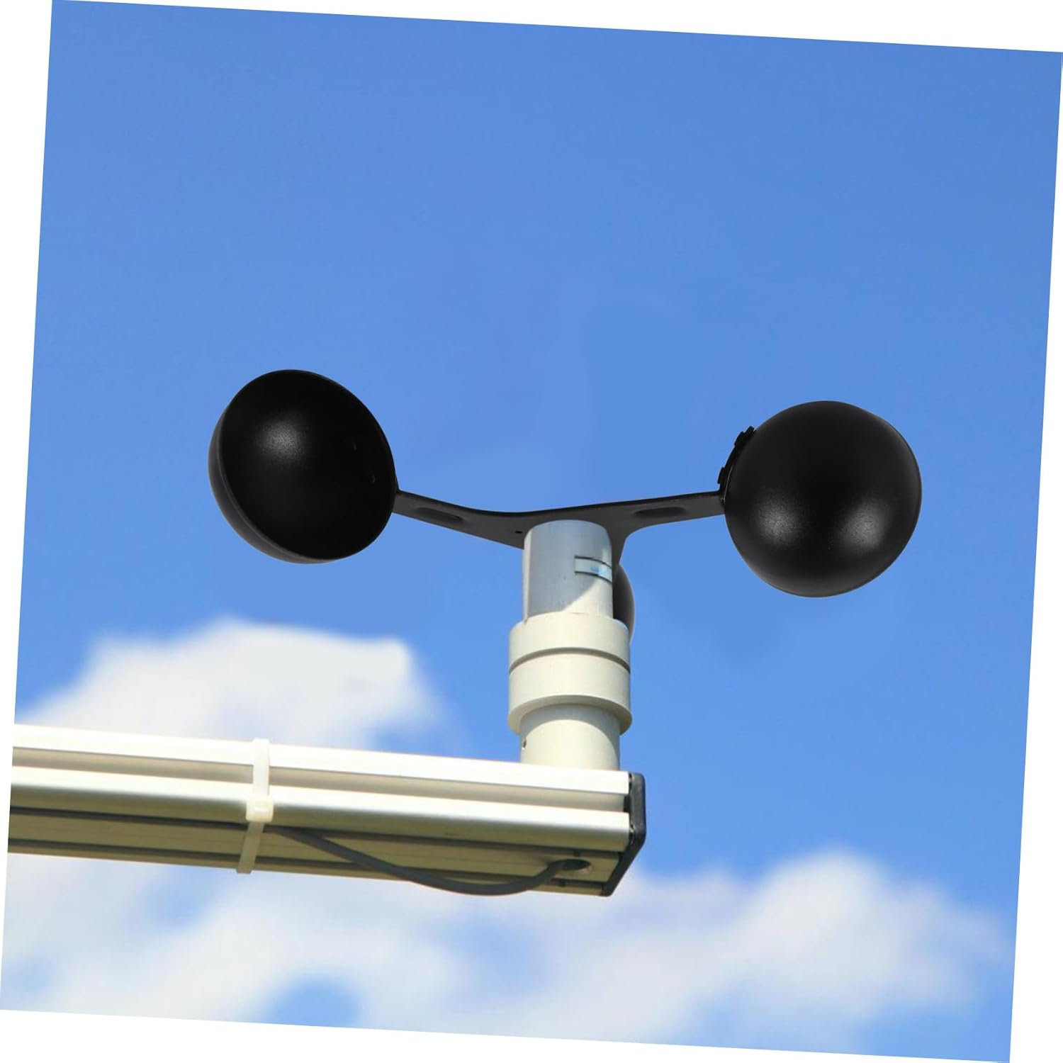 GALPADA Professional Anemometer Wind Speed Sensor Replacement Aluminum Alloy Wind Gauge Tool for Agricultural and Direction Measurement Wear-Resistant Measurement Cup image number 1