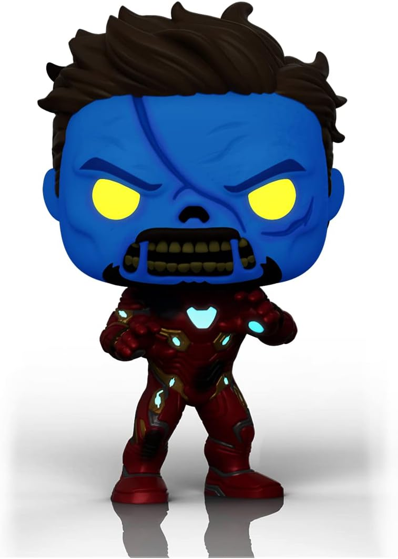 Funko Pop! What If - Zombie Iron Man Glow Vinyl Figure, 9.9 Cm Height image number 3