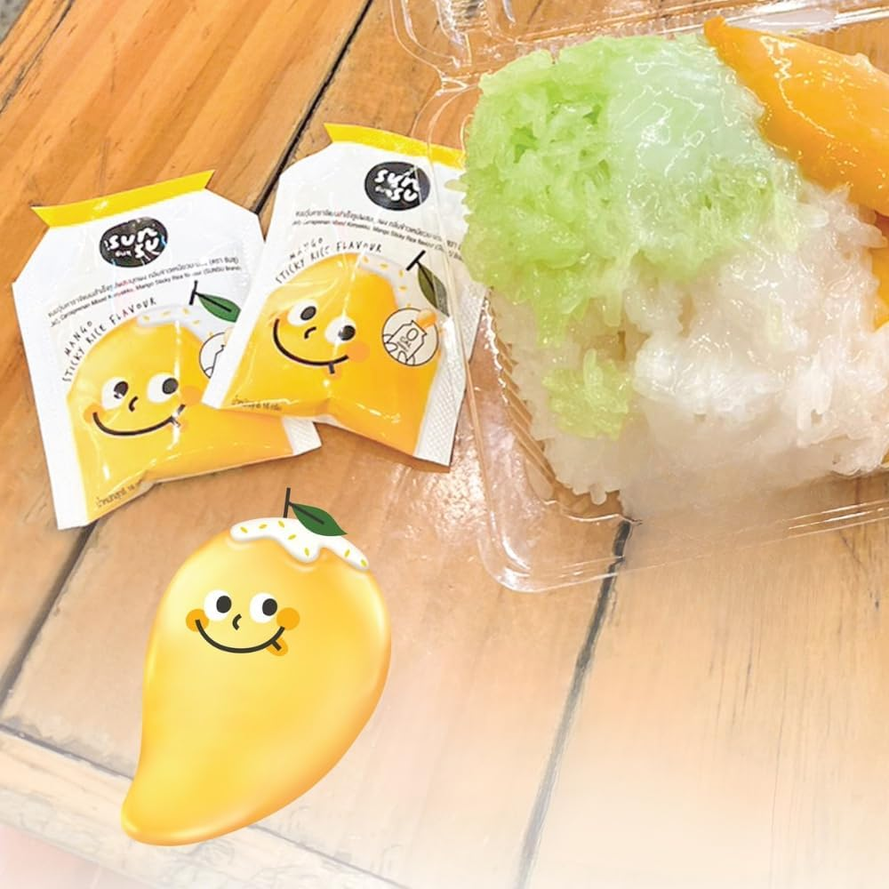 Sunsu Chewy Jelly Mango Sticky Rice Flavour 96G image number 1