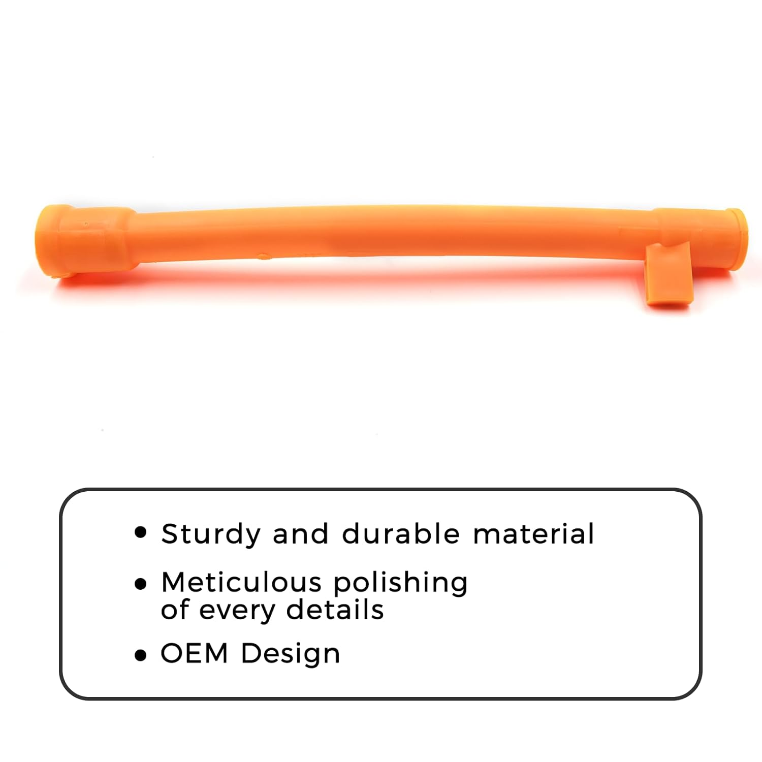 Engine Oil Dipstick Tube Compatible with VW 06A103663C Beetle Golf Jetta 2.0L image number 1