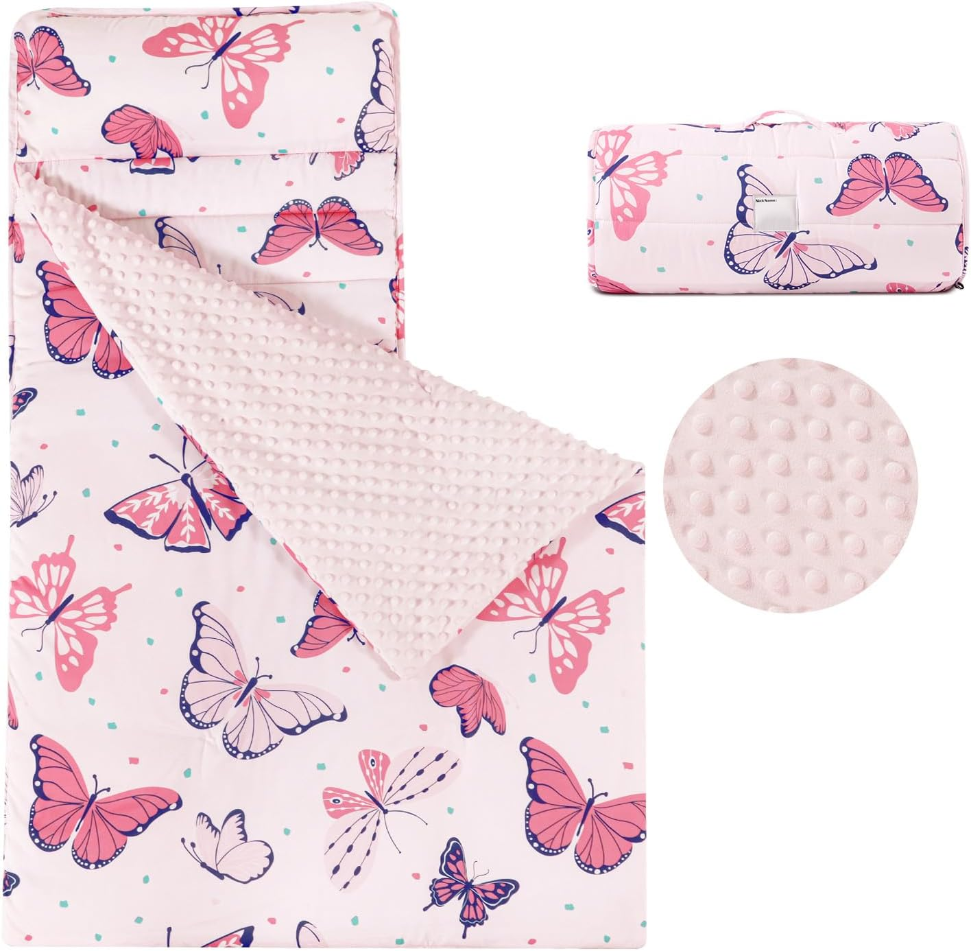 David'S Kids Minky Dot Nap Mat