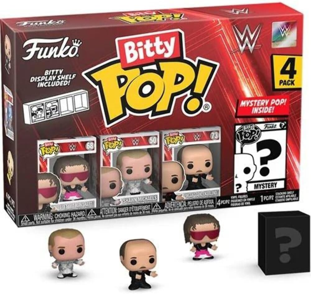 FUNKO BITTY POP!: WWE - the Undertaker 4PK image number 1