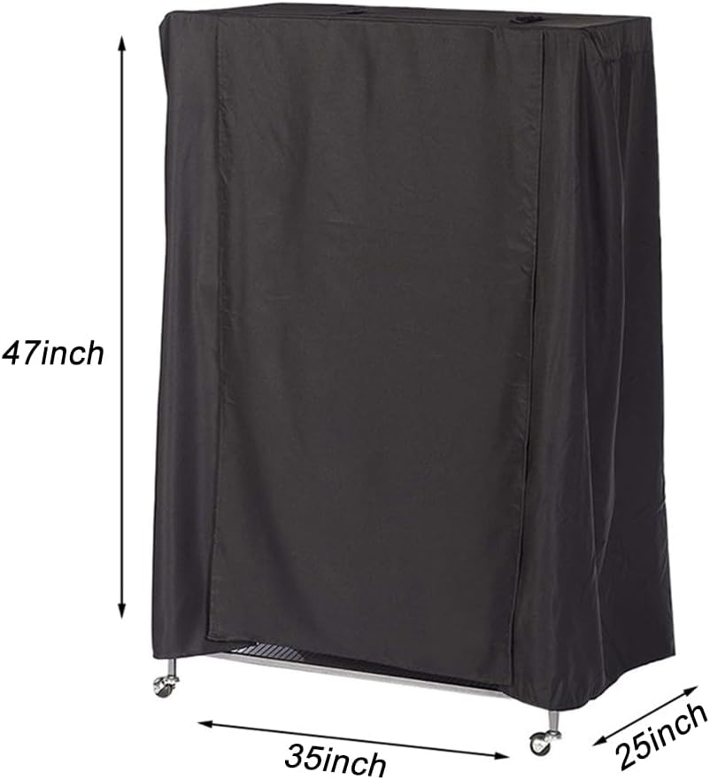 Good Night Bird Parrot Cage Cover with Windproof Waterproof Sunproof Large Parrot Birdcage Covers for Parakeets Budgies Macaw Square Cages (41X27X48In)