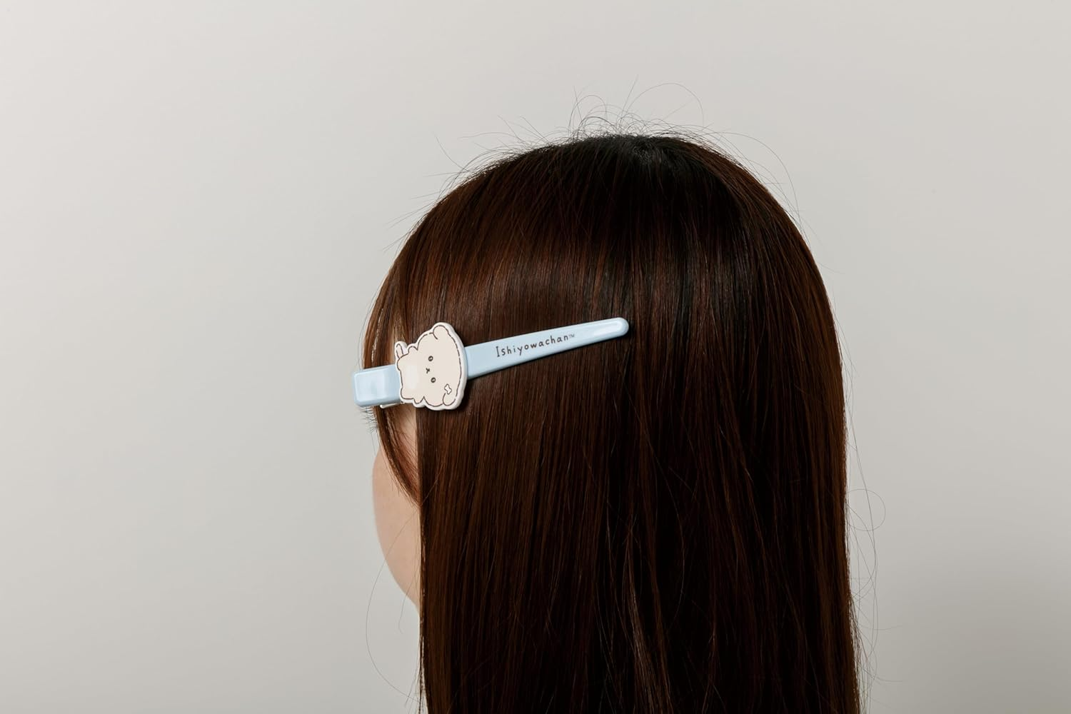 San-X Ishiyowa Long Hair Clip FE45112 H 4.9 X W 1.2 X D 0.8 Inches (125 X 30 X 20 Mm) image number 2