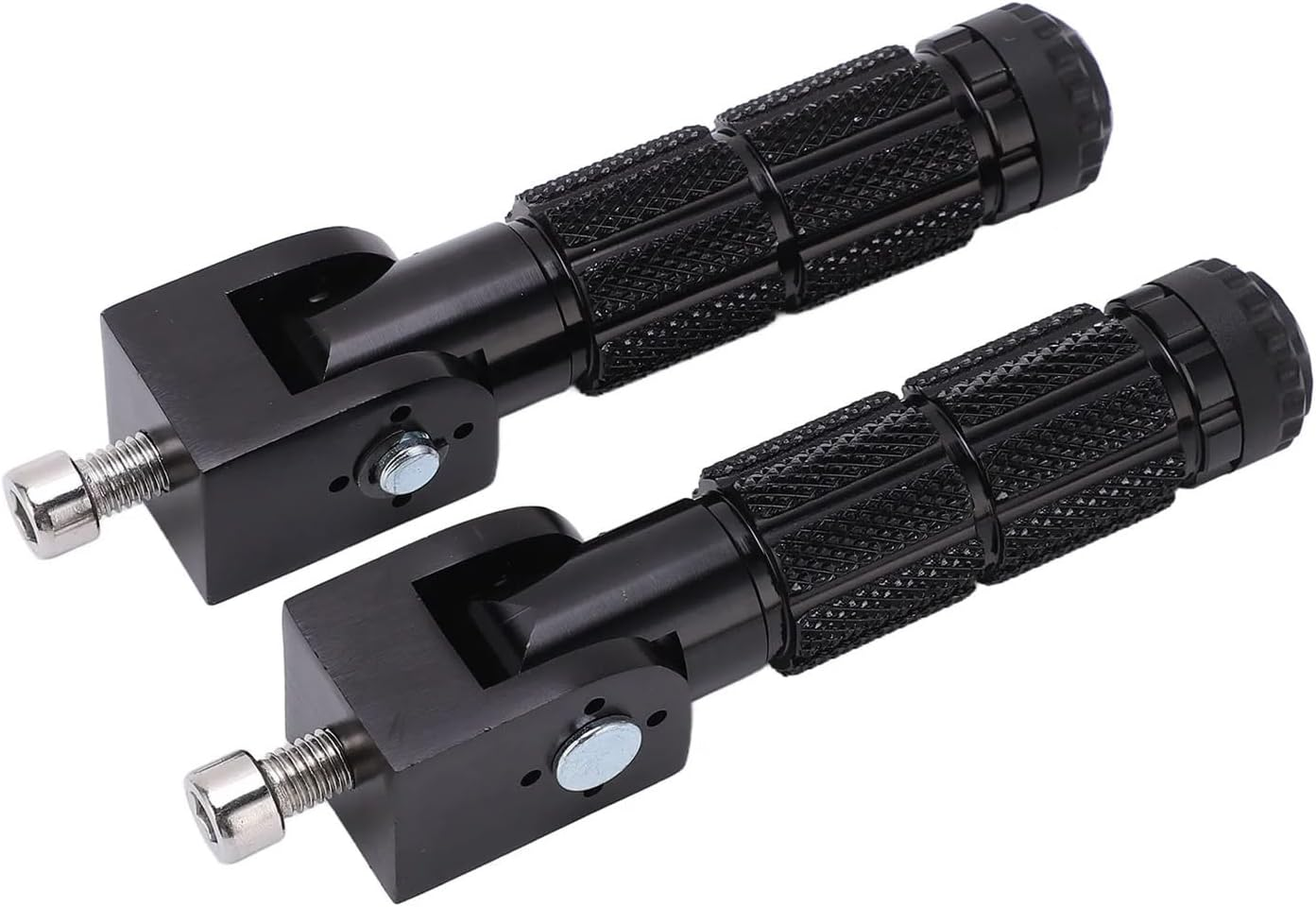 Rear Set Footpegs Motorcycle Footrests Aluminium Alloy Strong Rustproof Nonfading Universal for Motorbike Accessories image number 5