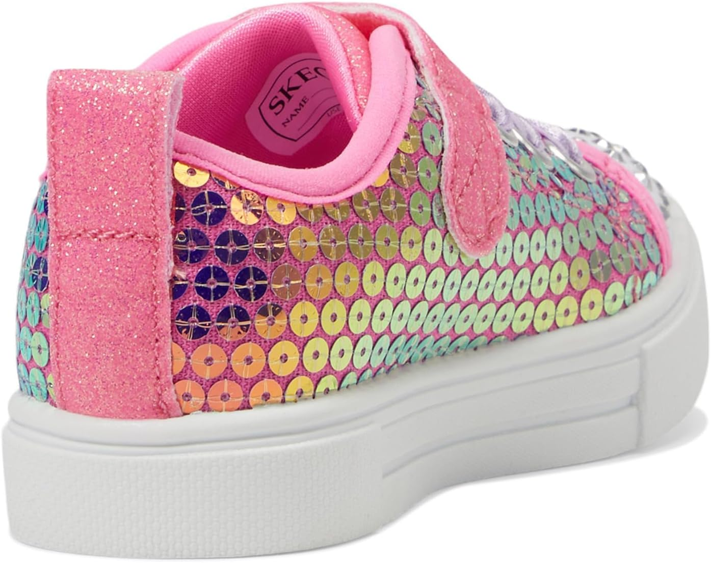 Skechers Girls Twinkle Toes: Twinkle Sparks Sneaker image number 3
