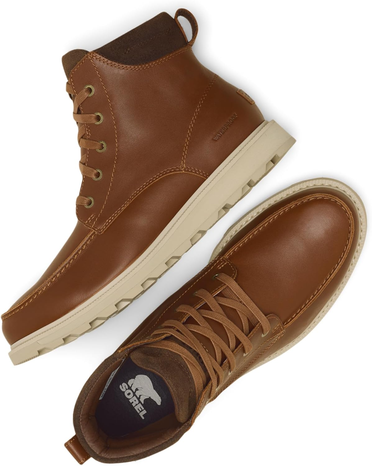 Sorel Madson Men'S 2 Moc Toe Waterproof Ankle Boots