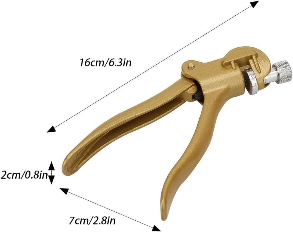 Saw Set Plier, Hand Saw Setting Tool Zinc Alloy and Copper Alloy Tool Woodwork Hand Sawset Puller DIY Accessories Hand Tools Sawset Puller image number 2